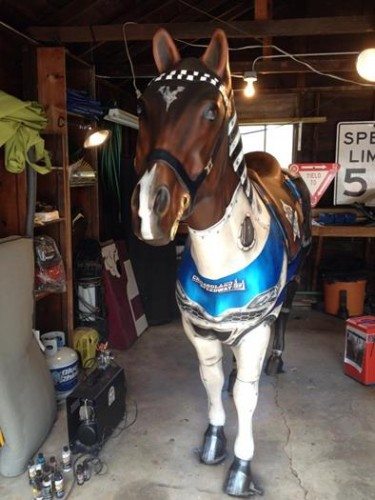 Chicagoland Speedway  & Route 66 Raceway Horse 