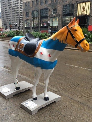 Chicago Sports & Novelty Horse 