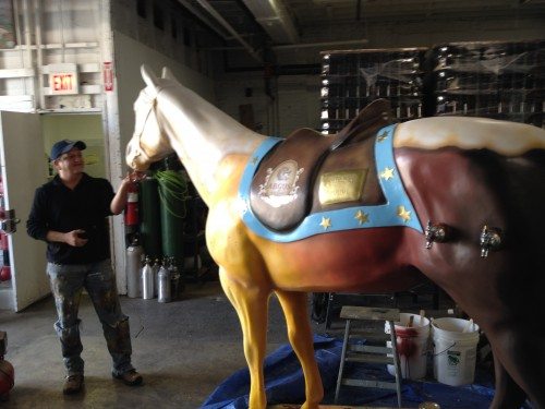 Argus Brewery Horse 