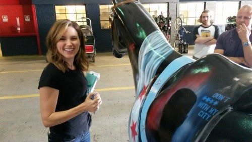 NBC’s “Chicago P.D.” Cast and Crew Horse 