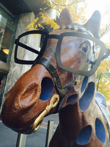 Harry Caray’s 7th Inning Stretch Restaurant & Chicago Sports Museum at Water Tower Place Horse 