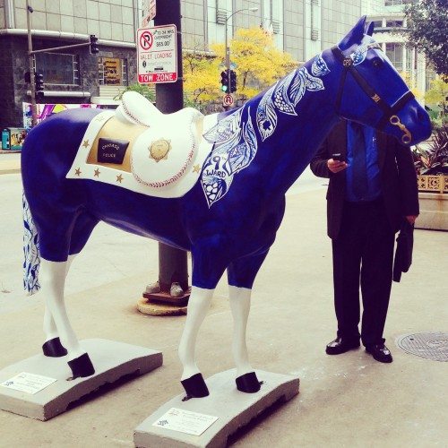 Chicago Cubs Horse 