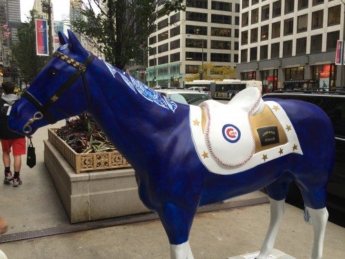 Chicago Cubs Horse 