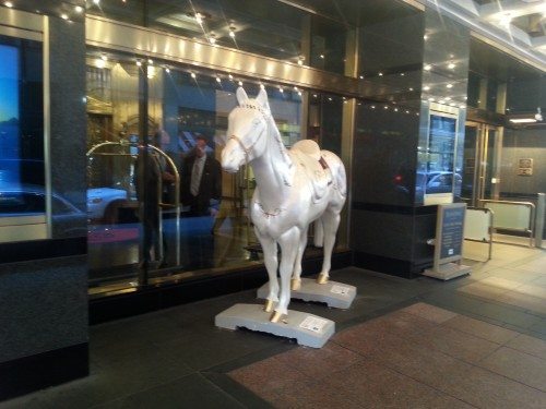 Palmer House Hilton Horse 
