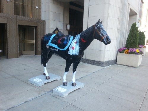 NBC’s “Chicago P.D.” Cast and Crew Horse 