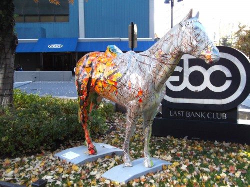 East Bank Club Horse 
